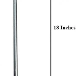 AshmanOnline Ashman 18 Inch Galvanized Ground Anchor Bolt (4 Pack) Ground Anchors