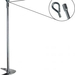 AshmanOnline Ashman 18 Inch Galvanized Ground Anchor Bolt (4 Pack) Ground Anchors