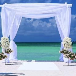 AshmanOnline Ashman Shepherd's Hooks, 35 Inches Black, Set Of 4 Made Of Premium Metal For Hanging Solar Lights, Bird Feeders, Mason Jars.