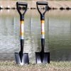 AshmanOnline Ashman 2 Various Assorted Round And Square Shovels (2 Pcs) – 27 Inches In Length With D-Cup Mini Handle Shovels, Sturdy Build And Easy To Use, Firm And Comfortable Durable Handle, Built To Last Garden Tools