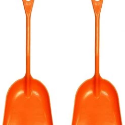 AshmanOnline Ashman Plastic Snow Shovel With Durable Multi-Purpose Snow Plastic Shovel. (2 Pack)