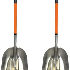 AshmanOnline Garden Tools Ashman Aluminum Snow Shovel 48 Inches With Large Head And Durable Handle (2 Pack)