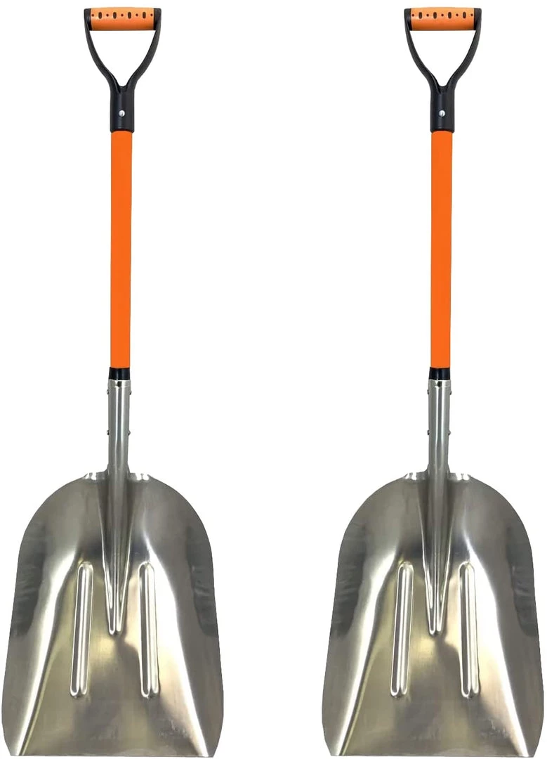 AshmanOnline Garden Tools Ashman Aluminum Snow Shovel 48 Inches With Large Head And Durable Handle (2 Pack) 3 AshmanOnline Garden Tools Ashman Aluminum Snow Shovel 48 Inches With Large Head And Durable Handle (2 Pack)