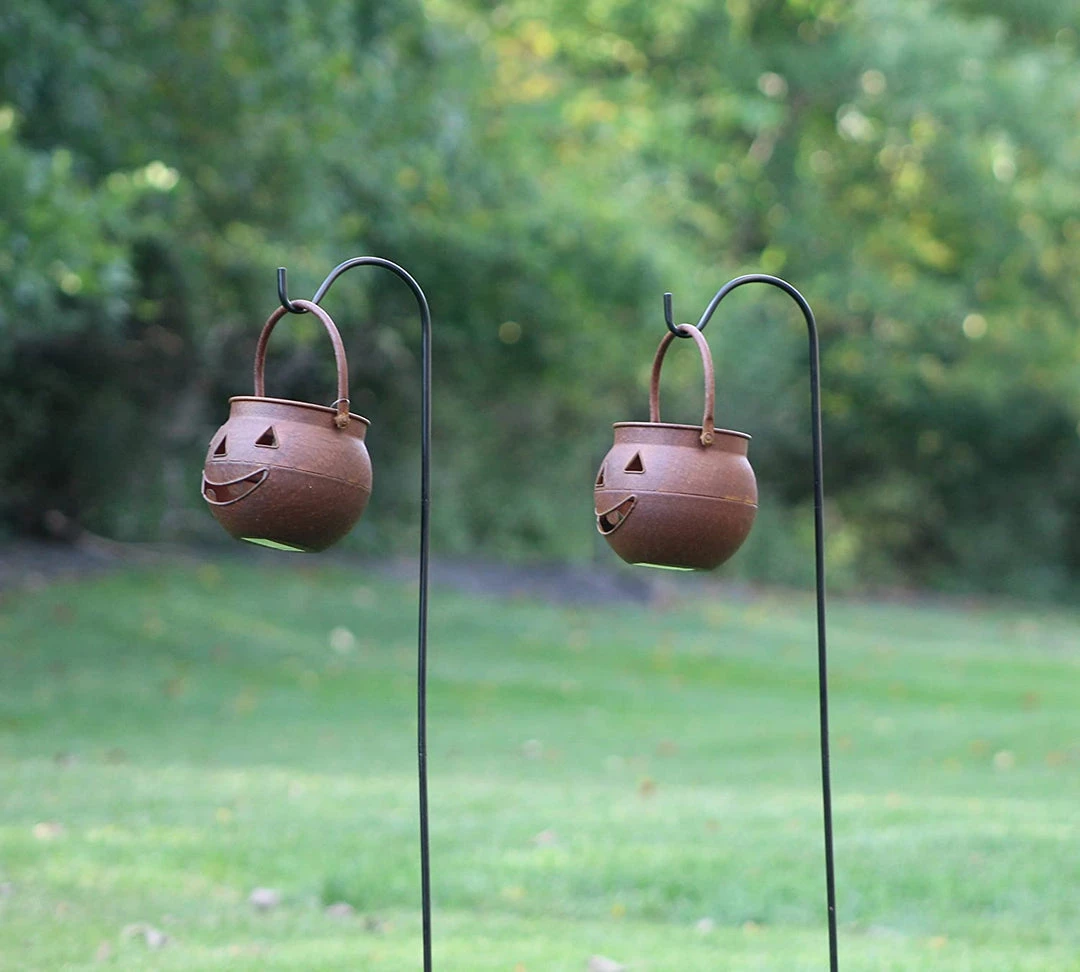 AshmanOnline Ashman Adjustable KD Shepherd's Hooks, Black, Set Of 2 Made Of Premium Metal For Hanging Solar Lights, Bird Feeders, Flower Basket, Christmas Lights, Lanterns, And Wedding Décor. 5 AshmanOnline Ashman Adjustable KD Shepherd's Hooks, Black, Set Of 2 Made Of Premium Metal For Hanging Solar Lights, Bird Feeders, Flower Basket, Christmas Lights, Lanterns, And Wedding Décor.