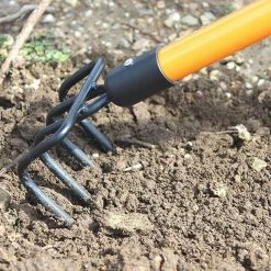 AshmanOnline Ashman Garden Cultivator (2 Pack) – Sturdy Hand Tiller / Cultivator – Heavy Duty Blade For Digging, Loosening Soil And Weeding – Rust Resistant Build.