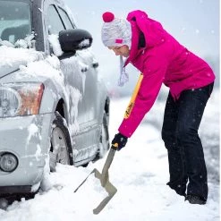 AshmanOnline Ashman Snow Shovel With Large Scoop And Heavy Duty Handle (6 Pack) Garden Tools