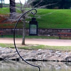 AshmanOnline Ashman Shepherd Hook Stand (2 Pack), Bird Cage Stand, Outdoor And Indoor Flower Basket, Patio Plant And Bird Feed Station Stand