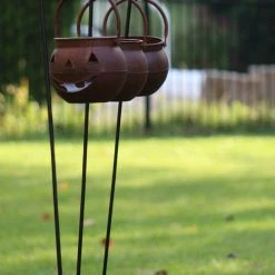 AshmanOnline Ashman Adjustable Shepherd's Hooks With 4 Prongs, Black, Set Of 4 Made Of Premium Metal For Hanging Solar Lights, Bird Feeders, Etc...