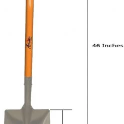 AshmanOnline Ashman Snow Shovel With Large Scoop And Heavy Duty Handle (2 Pack)