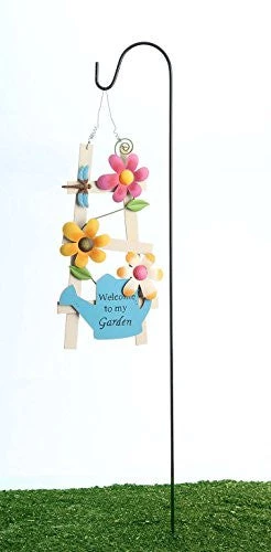 AshmanOnline Ashman Black Shepherd Hook 48 Inches Tall 1/3 Inch In Diameter, Pack Of 10 Hooks 6 AshmanOnline Ashman Black Shepherd Hook 48 Inches Tall 1/3 Inch In Diameter, Pack Of 10 Hooks