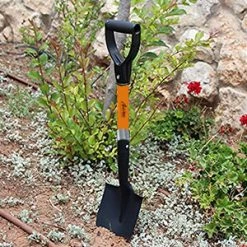 Ashman Online Ashman Round Shovel (Medium) – (1 Pack) – 27 Inches Short Handle Round Shovel With D Handle Grip | Fiber Glass Handle With A Sturdy Blade. Garden Tools 15 Ashman Online Ashman Round Shovel (Medium) – (1 Pack) – 27 Inches Short Handle Round Shovel With D Handle Grip | Fiber Glass Handle With A Sturdy Blade. Garden Tools