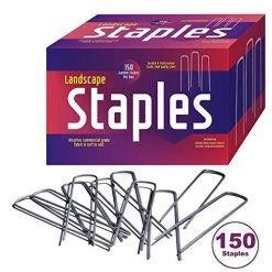 AshmanOnline Ashman 6 Inch Landscape Staples, 50 Count