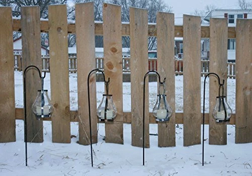 AshmanOnline Ashman Shepherd's 35 Inches Hooks, Black, Set Of 12 Made Of Premium Metal Metal For Hanging Bird Feeders. 4 AshmanOnline Ashman Shepherd's 35 Inches Hooks, Black, Set Of 12 Made Of Premium Metal Metal For Hanging Bird Feeders.