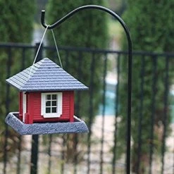 AshmanOnline Ashman Black Shepherd Hook 65 Inch (2 Pack), 12MM Thick, Super Strong, Rust Resistant Shepherd's Hooks