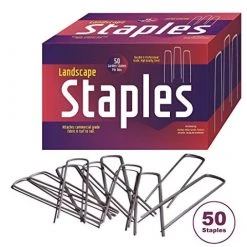 AshmanOnline Ashman 6 Inch Landscape Staples, 50 Count
