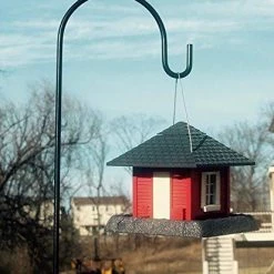 Ashman Garden Decor Ashman Black Shepherd Hook 92 Inch 500 Pack, 15MM Thick, Super Strong, Rust Resistant Steel Hook