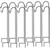 Ashman Products Ashman Shepherd's Hooks, Black, Set Of 1000 Made Of Premium Metal For Hanging Bird Feeders