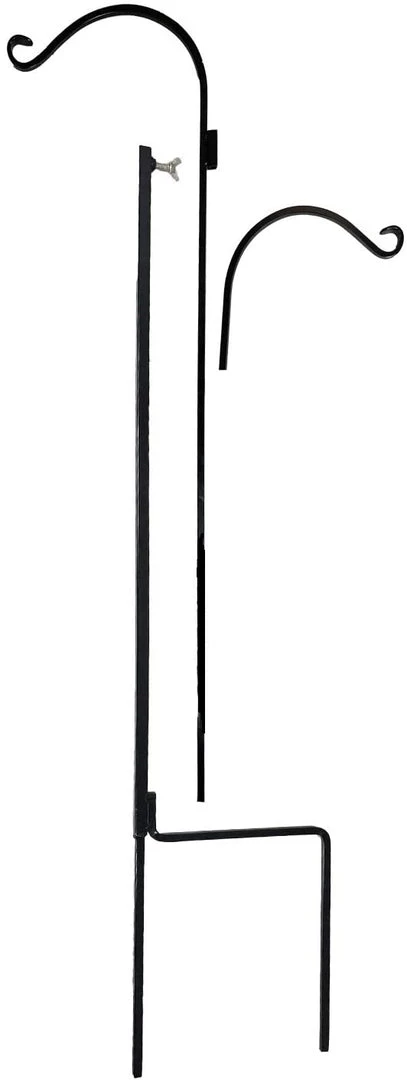 AshmanOnline Shepherd's Hooks Ashman Shepherds Hook 65 Inch Two Sided Shepherd Hook, 1/2 Inch Thick, Super Strong, Rust Resistant Steel Hook For Hanging Plant Baskets, 4 Pack 7 AshmanOnline Shepherd's Hooks Ashman Shepherds Hook 65 Inch Two Sided Shepherd Hook, 1/2 Inch Thick, Super Strong, Rust Resistant Steel Hook For Hanging Plant Baskets, 4 Pack