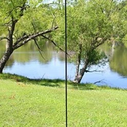 Ashman Garden Decor Ashman Black Shepherd Hook 92 Inch 500 Pack, 15MM Thick, Super Strong, Rust Resistant Steel Hook