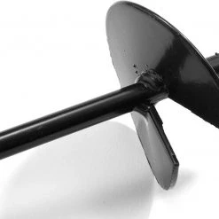 AshmanOnline Ground Anchors Ashman Ground Anchor With 100 Feet Of Galvanized Wire With Clamps – Ideal For Securing Animals, Tents, Canopies, Sheds, Swing Sets,– Pack Of 8