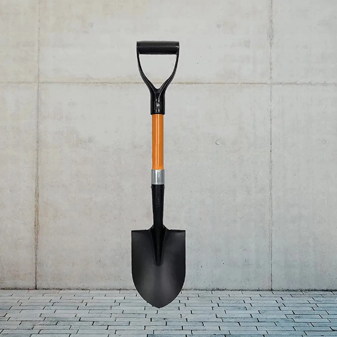 Ashman Online Ashman Round Shovel (Medium) – (1 Pack) – 27 Inches Short Handle Round Shovel With D Handle Grip | Fiber Glass Handle With A Sturdy Blade. Garden Tools 3 Ashman Online Ashman Round Shovel (Medium) – (1 Pack) – 27 Inches Short Handle Round Shovel With D Handle Grip | Fiber Glass Handle With A Sturdy Blade. Garden Tools