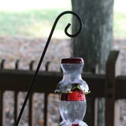 Ashman Garden Decor Deck Hooks Ashman Deck Hook 1 Pack, Double Forged And Ideal For Bird Feeders, Plant Hangers