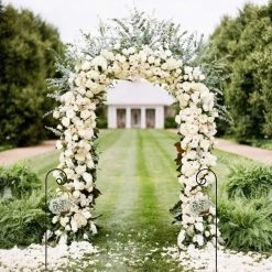 Ashman Online Ashman Shepherd Hook 35 Inch 12 Pack, 1/4 Inch Thick, Made Of Premium Metal For Hanging Bird Feeders, Mason Jars And Wedding (12 Pack)