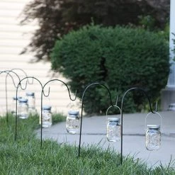 AshmanOnline Ashman 25 Inch Shepherds Hook 2 Pack Shepherd's Hooks