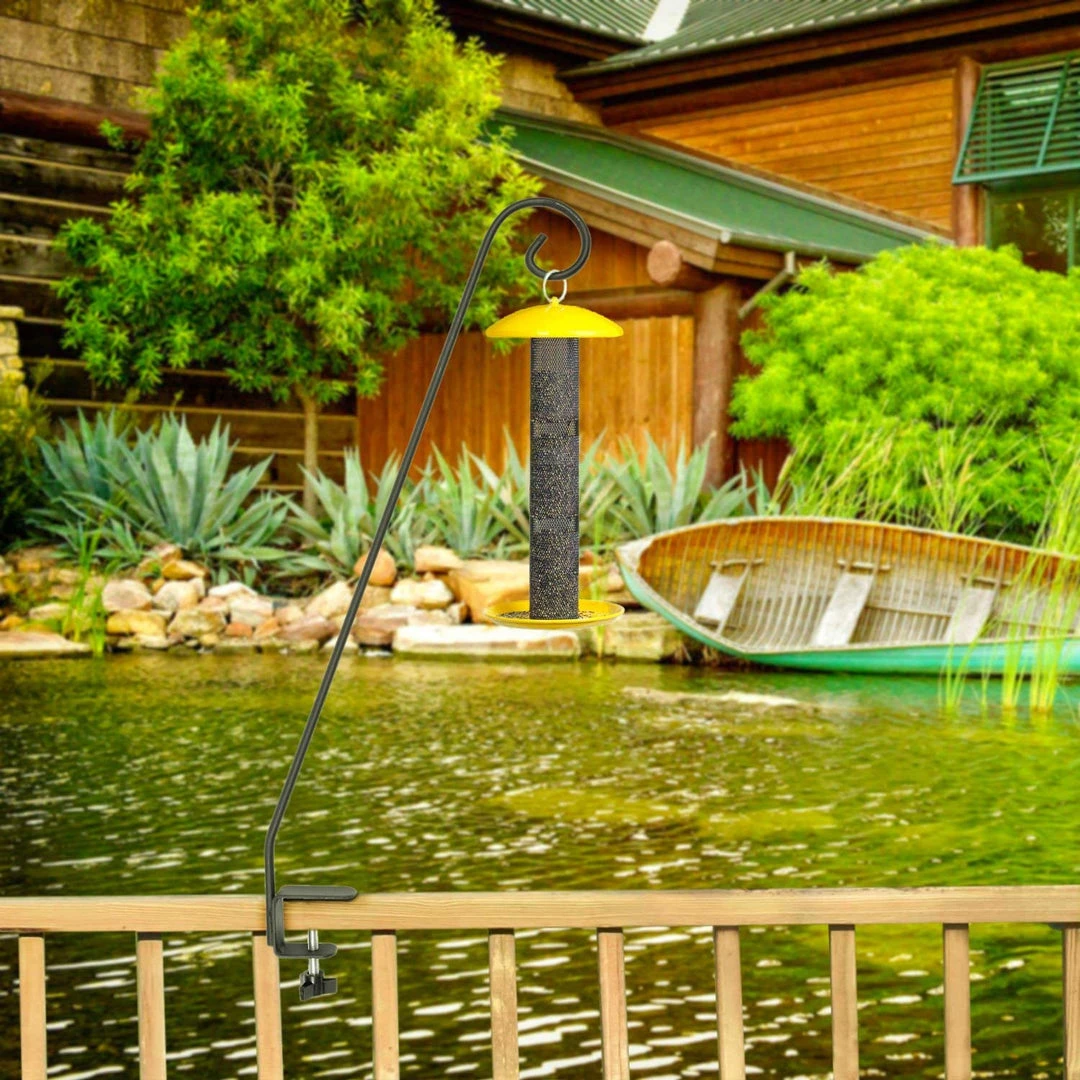 Ashman Garden Decor Deck Hooks Ashman Deck Hook 1 Pack, Double Forged And Ideal For Bird Feeders, Plant Hangers 8 Ashman Garden Decor Deck Hooks Ashman Deck Hook 1 Pack, Double Forged And Ideal For Bird Feeders, Plant Hangers