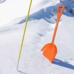AshmanOnline Ashman Plastic Snow Shovel With Durable Multi-Purpose Snow Plastic Shovel. (2 Pack)
