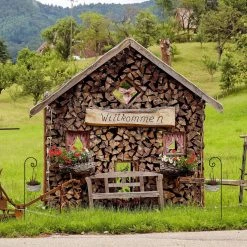 AshmanOnline Ashman 65 Inch Curled Shepherds Hook Black, 1/2-Inch Diameter Thick, Solid Metal For Hanging Plant Bird Feeders, Flower Baskets And More