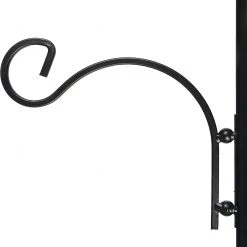 AshmanOnline Ashman Deluxe Bird Feeding Station (1 Pack) Bird Feeders For Outside - Multi Feeder Pole Stand Kit With 4 Hangers, Bird Bath And 3 Prong Base For Attracting Wild Birds - 22 Inch Wide X 92 Inch Tall.