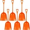 AshmanOnline Ashman Plastic Snow Shovel With Durable Multi-Purpose Snow Plastic Shovel. (6 Pack)