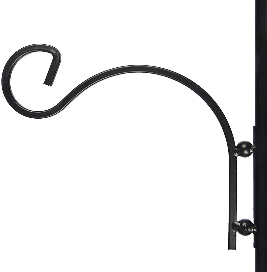 Ashman Online Ashman Deluxe Premium Bird Feeding Station, 22" Wide X 91" Tall (82 Inch Above Ground) Black, Multi Feeder Hanging Kit & Bird Bath For Attracting Wild Birds, Birdfeeder & Planter Hanger (2 Pack) 7 Ashman Online Ashman Deluxe Premium Bird Feeding Station, 22" Wide X 91" Tall (82 Inch Above Ground) Black, Multi Feeder Hanging Kit & Bird Bath For Attracting Wild Birds, Birdfeeder & Planter Hanger (2 Pack)