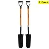AshmanOnline Ashman Drain Spade Shovel (2 Pack) - 48 Inches Long Handle Spade With D Handle Grip - Durable Handle With A Thick Metal Blade - Multipurpose Premium Quality Orange Shovel. Garden Tools 2 AshmanOnline Ashman Drain Spade Shovel (2 Pack) - 48 Inches Long Handle Spade With D Handle Grip - Durable Handle With A Thick Metal Blade - Multipurpose Premium Quality Orange Shovel. Garden Tools