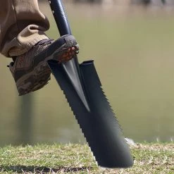 Ashman Online Ashman Drain Spade With Sharp Teeth (6 Pack) - 48 Inches Long Handle Spade With D Handle Grip - Durable Handle With 16 Inch Metal Blade - Multipurpose Premium Quality Orange Shovel. Garden Tools