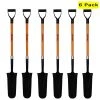 AshmanOnline Ashman Drain Spade Shovel (6 Pack) - 48 Inches Long Handle Spade With D Handle Grip - Durable Handle With A Thick Metal Blade - Multipurpose Premium Quality Orange Shovel. Garden Tools 1 AshmanOnline Ashman Drain Spade Shovel (6 Pack) - 48 Inches Long Handle Spade With D Handle Grip - Durable Handle With A Thick Metal Blade - Multipurpose Premium Quality Orange Shovel. Garden Tools