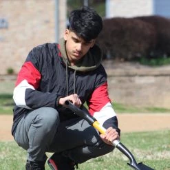 AshmanOnline Ashman Round Shovel (Medium) – (2 Pack) – 27 Inches In Length, Durable Handle, Round Shovel With Comfortable Grip With A Sturdy Blade, Multipurpose Premium Round Point Blade Shovel. Garden Tools