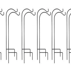 AshmanOnline Ashman 37 Inch 10 MM Shepherd's Hooks, Black, Set Of 12 Made Of Premium Metal For Hanging Bird Feeders, Flower Basket, Christmas Lights. 17 AshmanOnline Ashman 37 Inch 10 MM Shepherd's Hooks, Black, Set Of 12 Made Of Premium Metal For Hanging Bird Feeders, Flower Basket, Christmas Lights.