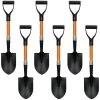 AshmanOnline Ashman Round Shovel (Medium) – (6 Pack) – 27 Inches In Length, Durable Handle, Round Shovel With Comfortable Grip With A Sturdy Blade, Multipurpose Premium Round Point Blade Shovel. 1 AshmanOnline Ashman Round Shovel (Medium) – (6 Pack) – 27 Inches In Length, Durable Handle, Round Shovel With Comfortable Grip With A Sturdy Blade, Multipurpose Premium Round Point Blade Shovel.