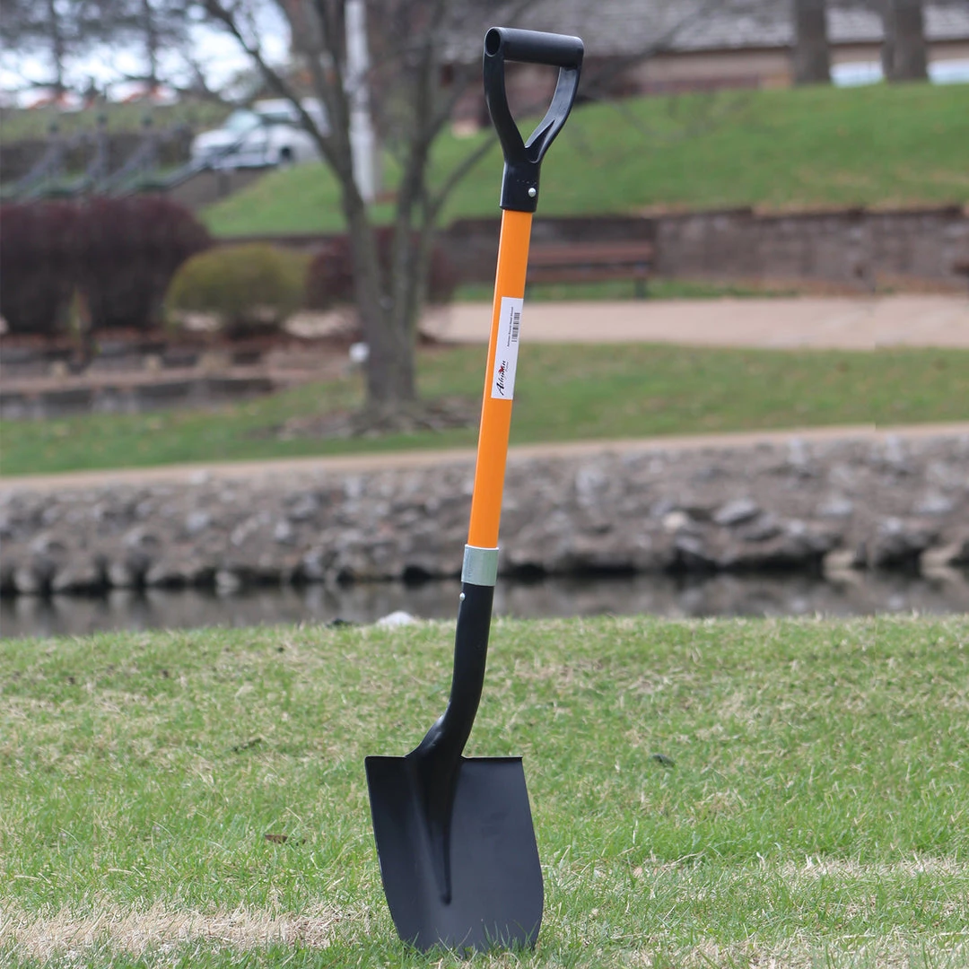 AshmanOnline Garden Tools Ashman Round Shovel (Large) – (2 Pack) – The Round Shovel Has A D Handle Grip With 41 Inches Long Shaft – Heavy Duty Blade With A Shaft Made Of Fiber Glass. 10 AshmanOnline Garden Tools Ashman Round Shovel (Large) – (2 Pack) – The Round Shovel Has A D Handle Grip With 41 Inches Long Shaft – Heavy Duty Blade With A Shaft Made Of Fiber Glass.