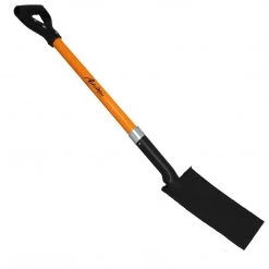 AshmanOnline Ashman Spade Shovel (6 Pack) – 41 Inches Long D Handle Grip – The Single Shovel Weighs 2.2 Pounds And Has A Durable Handle – Premium Quality Multipurpose Orange Spade Shovel With Strong Build. Garden Tools