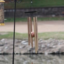 AshmanOnline Ashman 91 Inch Adjustable Shepherds Hook With Floral Design 5/8 Inches Thick, Super Strong, Rust Resistant Steel Hook.