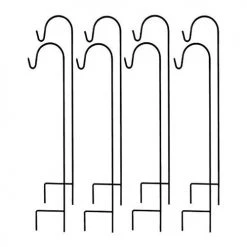 AshmanOnline Ashman Shepherd's Hooks Set Of 8. 35 Inches Long Made Of Premium Metal For Hanging Plant Hangers 21 AshmanOnline Ashman Shepherd's Hooks Set Of 8. 35 Inches Long Made Of Premium Metal For Hanging Plant Hangers