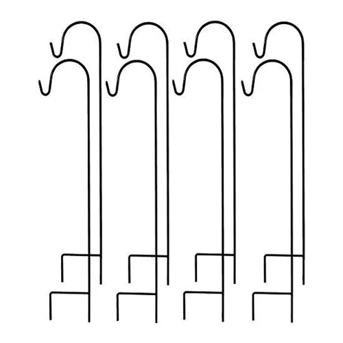 AshmanOnline Ashman Shepherd's Hooks Set Of 8. 35 Inches Long Made Of Premium Metal For Hanging Plant Hangers 12 AshmanOnline Ashman Shepherd's Hooks Set Of 8. 35 Inches Long Made Of Premium Metal For Hanging Plant Hangers