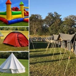 AshmanOnline Ashman Black Ground Anchor 15 Inches In Length And 2/5 Inch Diameter Ideal For Tents, Canopies, Car Ports, Swing Sets (4 Pack). Ground Anchors